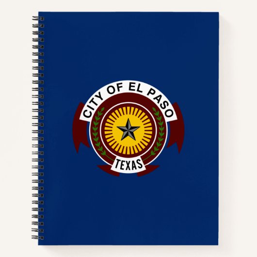 Stadtflagge El Paso (Texas) Notizblock (Vorderseite)