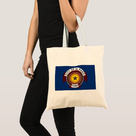 Stadtflagge El Paso (Texas) Tragetasche (Vorderseite (Produkt))