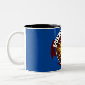 Stadtflagge El Paso Zweifarbige Tasse (Links)