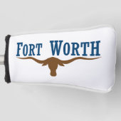Stadtflagge Fort Worth Golf Headcover (Vorderseite)