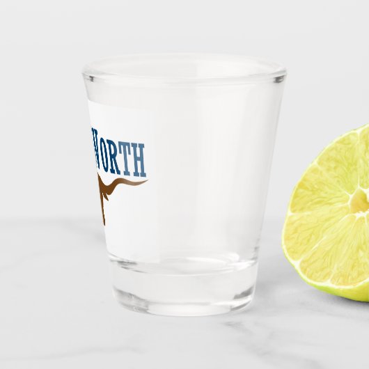 Stadtflagge Fort Worth Schnapsglas (Rechts)