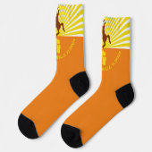 Stadtflagge Jacksonville (Florida) Socken (Linkes Detail)