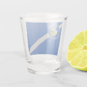 Stadtflagge Las Vegas Schnapsglas (Rückseite)