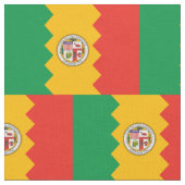 Stadtflagge Los Angeles Stoff (Nahaufnahme)