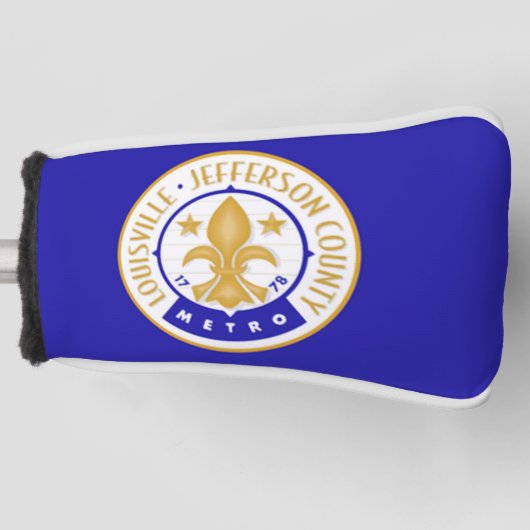 Stadtflagge Louisville Golf Headcover (Vorderseite)
