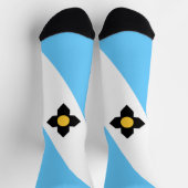 Stadtflagge Madison (Wisconsin) Socken (Oben)
