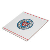 Stadtflagge Oklahoma Fliese (Seite)