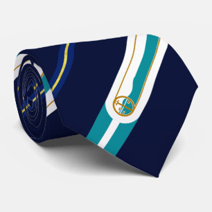 Stadtflagge Pittsburg (Kalifornien) Neck Tie Krawatte