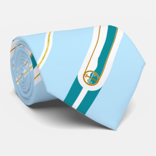 Stadtflagge Pittsburg (Kalifornien) Neck Tie Krawatte