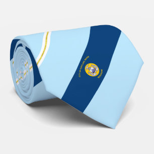 Stadtflagge Portland (Maine) Neck Tie Krawatte