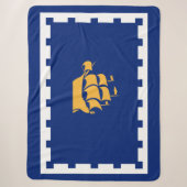 Stadtflagge Quebec (Québec, Kanada) Sherpadecke (Vorderseite)