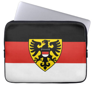 Stadtflagge Reutlingen Deutschland Symbol Emblem W Laptopschutzhülle