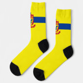 Stadtflagge Saint Paul (Minnesota) Socken (Linkes Detail)