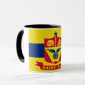 Stadtflagge Saint Paul Tasse (Vorderseite Links)