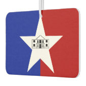 Stadtflagge San Antonio Autolufterfrischer (Links)