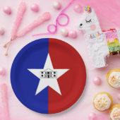 Stadtflagge San Antonio Pappteller (Party)