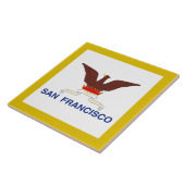 Stadtflagge San Francisco Fliese (Seite)