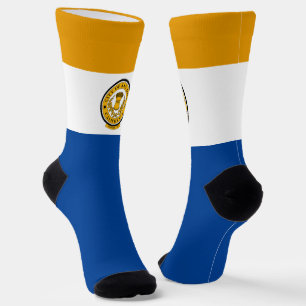 Stadtflagge San Jose (Kalifornien) Socken