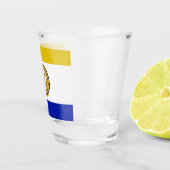 Stadtflagge San José Schnapsglas (Rechts)