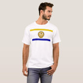 Stadtflagge San José T-Shirt (Vorne ganz)