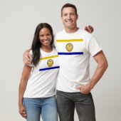 Stadtflagge San José T-Shirt (Unisex)