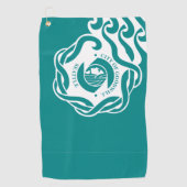 Stadtflagge Seattle (Washington) Golfhandtuch (Vorderseite)