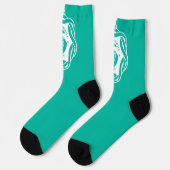 Stadtflagge Seattle (Washington) Socken (Linkes Detail)