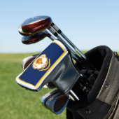 Stadtflagge Springfield (Massachusetts) Golf Headcover (In Situ)