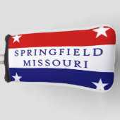 Stadtflagge Springfield (Missouri) Golf Headcover (Vorderseite)