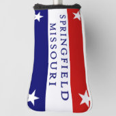 Stadtflagge Springfield (Missouri) Golf Headcover (Rotieren 90)
