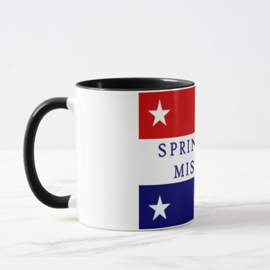 Stadtflagge Springfield (Missouri) Tasse (Links)