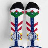 Stadtflagge Tampa (Florida) Socken (Oben)