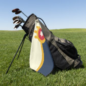 Stadtflagge Tulsa (Oklahoma) Golfhandtuch (Gras)