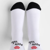 Stadtflagge von Apple Valley (Minnesota) Socken (Oben)