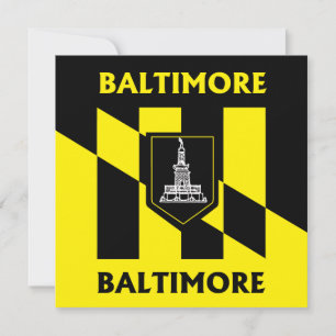 Stadtflagge von Baltimore