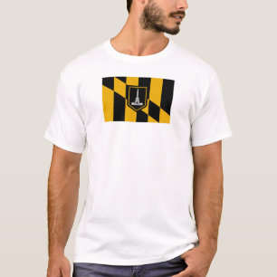 Stadtflagge von Baltimore T-Shirt