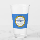 Stadtflagge von Boston (Massachusetts) Glas (Vorderseite)