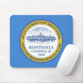 Stadtflagge von Boston (Massachusetts) Mousepad (Mit Mouse)