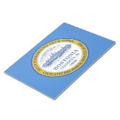 Stadtflagge von Boston (Massachusetts) Notizblock (angewinkelt)