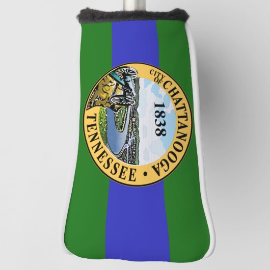 Stadtflagge von Chattanooga Golf Headcover (Rotieren 90)