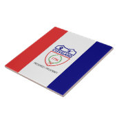 Stadtflagge von Cleveland Fliese (Seite)