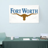 Stadtflagge von Fort Worth (Texas) Banner (Messeveranstaltung)