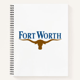 Stadtflagge von Fort Worth (Texas) Notizblock