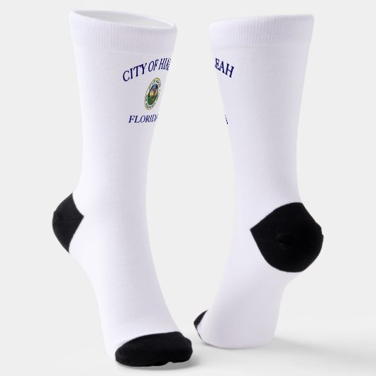 Stadtflagge von Hialeah (Florida) Socken (Gewinkelt)