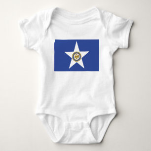 Stadtflagge von Houston (Texas) Baby Strampler