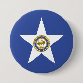 Stadtflagge von Houston (Texas) Button (Vorderseite)