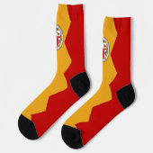 Stadtflagge von Los Angeles Socken (Linkes Detail)