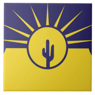 Stadtflagge von Mesa Fliese