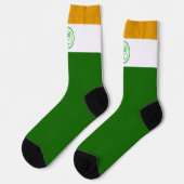 Stadtflagge von Miami (Florida) Socken (Linkes Detail)