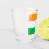 Stadtflagge von Miami Schnapsglas (Links)